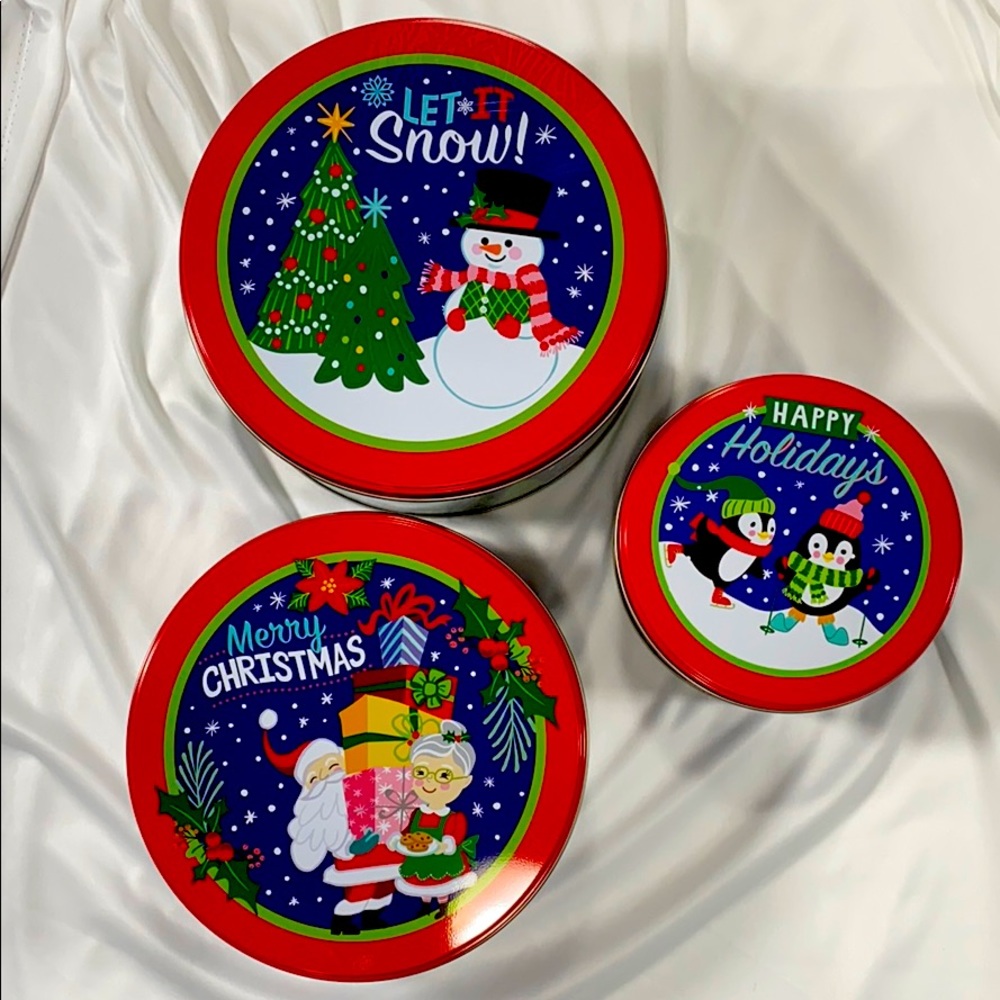 Christmas Cookie Tins